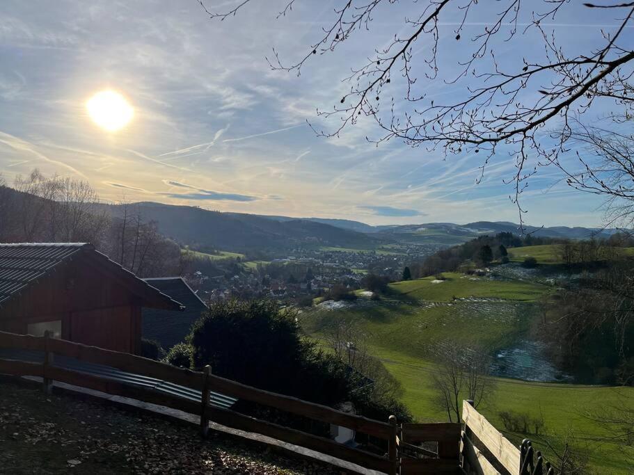 Maisonette Fuer 6P Mit Toller Aussicht Floh-Seligenthal Exterior photo