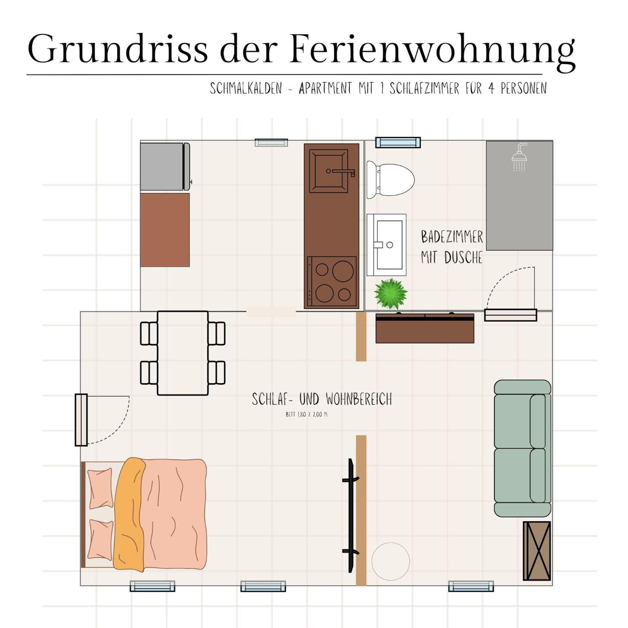 Maisonette Fuer 6P Mit Toller Aussicht Floh-Seligenthal Exterior photo